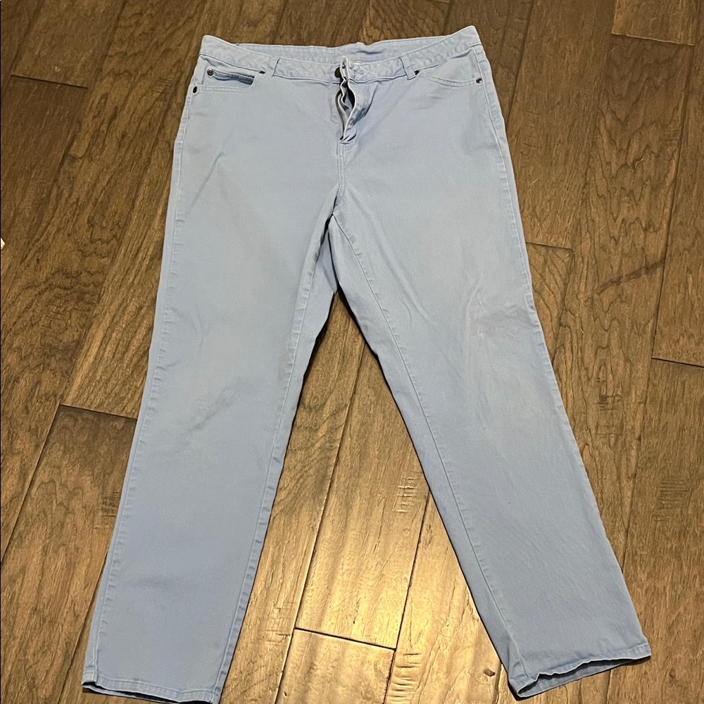Appleseed's Sky Blue Cotton Pants